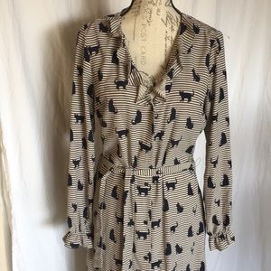 Cat Print Dress😸